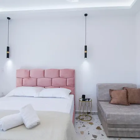 Anais Luxury Living Grey & Pink By Corfuescapes Apartment Marathias  Exterior photo