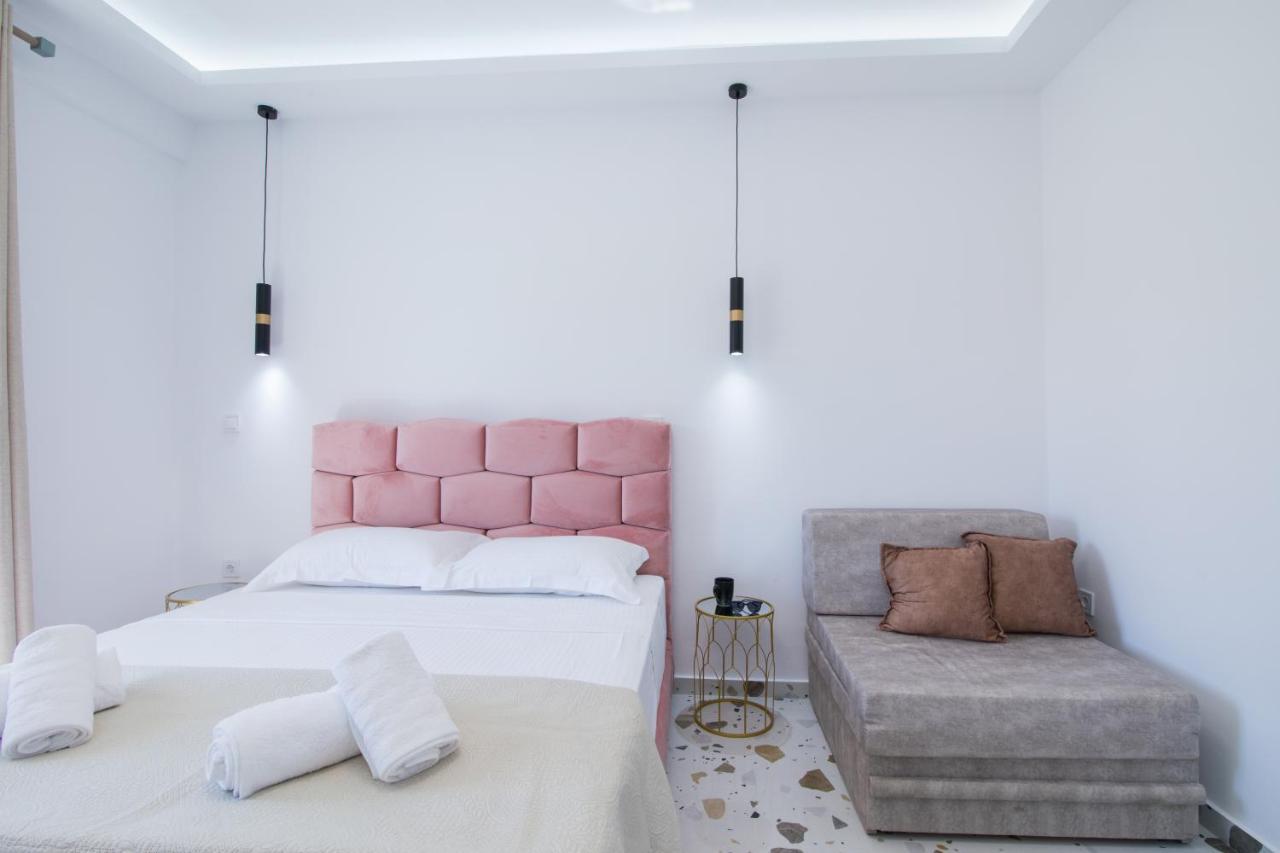 Anais Luxury Living Grey & Pink By Corfuescapes Apartment *